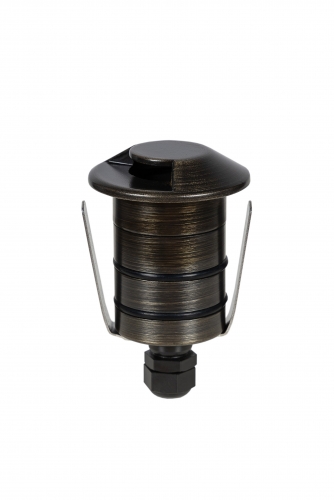 Brass Mini Inground/Recessed Light 1 Way PRL2500WB